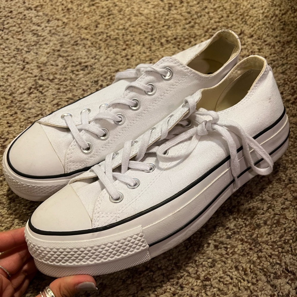 Platform converse white
